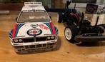 Tamiya Lancia Delta HF Integrale RC Futaba Radio Sport Motor, Elektro, Gebruikt, Ophalen of Verzenden, Schaal 1:10