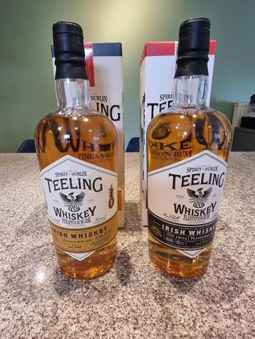 Whisky Teeling Rum Plantation set van 2 flessen beschikbaar voor biedingen