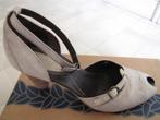 MARTINA's  lederen zomerschoenen - mt 40, Martina's, Comme neuf, Beige, Escarpins