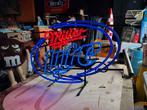 Miller lite oude reclame NeoN USA, Verzamelen, Ophalen, Gebruikt, Lichtbak of (neon) lamp
