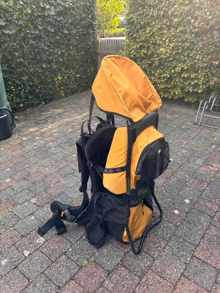 Jack Wolfskin Watchtower Deluxe kinderdrager, Kinderen en Baby's, Babydragers en Draagdoeken, Zo goed als nieuw, Rug, Ophalen