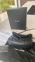 Handtas Saint Laurent Loulou puffer  crossbody zwart leder, Ophalen, Zwart, Handtas