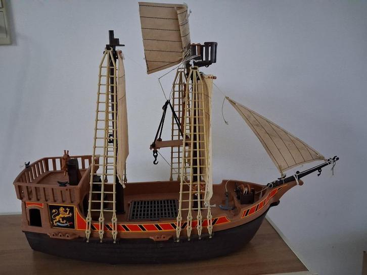 Playmobil groot piratenschip, Kinderen en Baby's, Speelgoed | Playmobil, Gebruikt, Ophalen