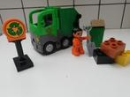 duplo 4659 vuilniswagen, Ophalen of Verzenden, Gebruikt, Complete set, Duplo