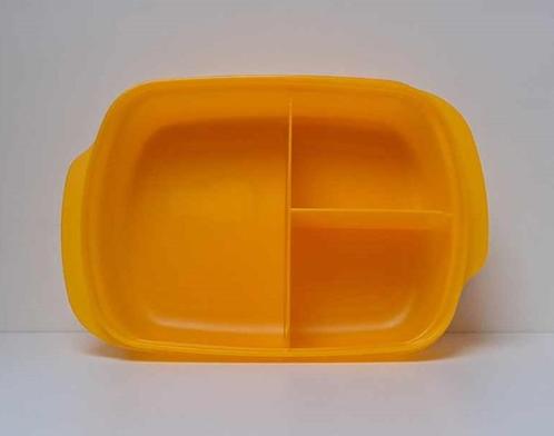 Tupperware™ « Gecompartimenteerdedoos CrystalWave » oranje, Huis en Inrichting, Keuken | Tupperware, Nieuw, Bus of Trommel, Oranje