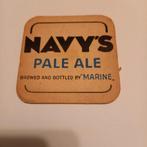 Bierviltje Navy's Pale Ale, Verzamelen, Biermerken, Ophalen of Verzenden