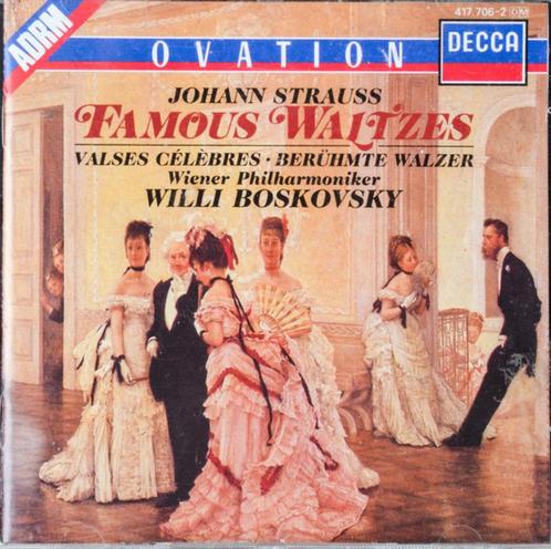 Johann Strauss - Willi Boskovsky - Wiener Philharmoniker, CD & DVD, CD | Classique, Envoi