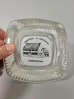 Vintage glazen asbak Afspanning St Christoffel Zandhoven, Ophalen of Verzenden, Asbak