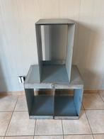3x metalen box, Ophalen, Zo goed als nieuw, Metaal
