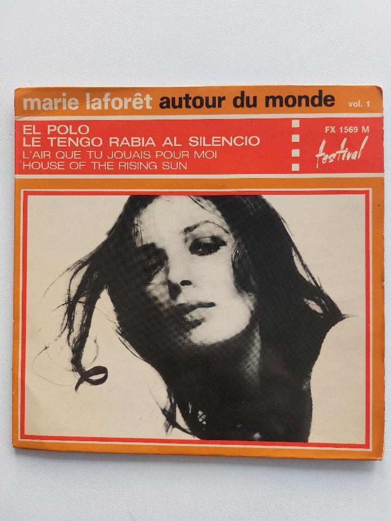 Marie Laforet(EP)-El Polo/L'air Que Tu Jouauis./Le Tengo Rab, Ophalen of Verzenden, Pop, EP