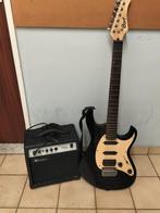 Elektrische gitaar + versterker en kabel., Muziek en Instrumenten, Snaarinstrumenten | Gitaren | Elektrisch, Gebruikt, Met versterker