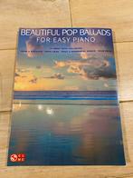 Pop ballads makkelijk piano, Muziek en Instrumenten, Bladmuziek, Ophalen, Zo goed als nieuw, Piano