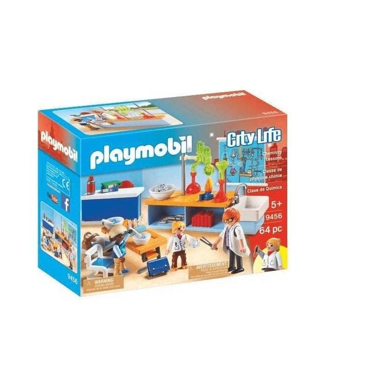 Playmobil école - classe de chimie COMPLèTE 9456, Kinderen en Baby's, Speelgoed | Playmobil, Zo goed als nieuw, Complete set, Ophalen of Verzenden