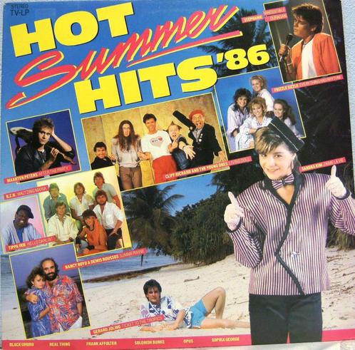 LP Hot Summer Hits 1986, Cd's en Dvd's, Vinyl | Rock, Zo goed als nieuw, Poprock, 12 inch, Ophalen