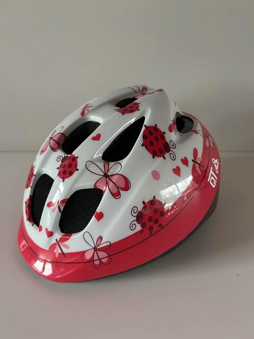 Fietshelm Ladybug 46-53 cm, Fietsen en Brommers, Fietsaccessoires | Fietshelmen, Gebruikt, Meisje, M, Ophalen of Verzenden