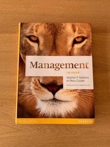 Management 12e editie beschikbaar voor biedingen