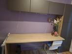 Bureau + kasten, Huis en Inrichting, Ophalen, Zo goed als nieuw, Bureau