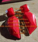 695. Juweel : oorbellen , NIEUW ,  @LAATSTE STUK@ verzend in, Overige materialen, Verzenden, Nieuw, Knopjes of Stekers