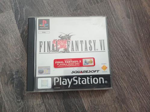 Final Fantasy VI + FFX demo, Games en Spelcomputers, Games | Sony PlayStation 1, Zo goed als nieuw, Ophalen of Verzenden