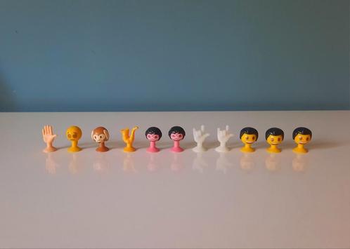 NIEUWE Aldi 2022 emoji poppetjes met zuignap, Verzamelen, Poppetjes en Figuurtjes, Nieuw, Ophalen of Verzenden