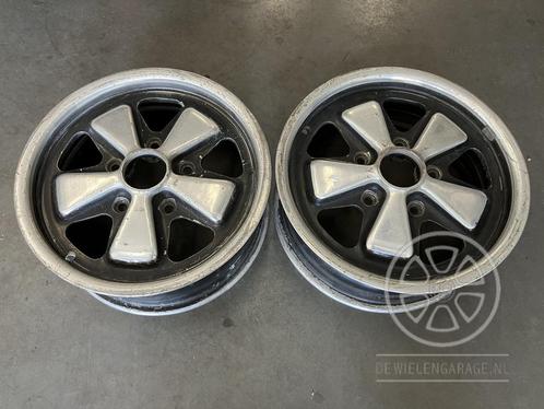 2x Fuchs 15 inch 6J  Origineel Porsche 5x130 15x6, Auto-onderdelen, Ophanging en Onderstel, Gebruikt, Ophalen
