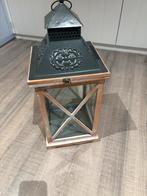 Windlicht / Kaarsenhouder landelijke stijl, Huis en Inrichting, Woonaccessoires | Kandelaars en Kaarsen, Ophalen, Zo goed als nieuw