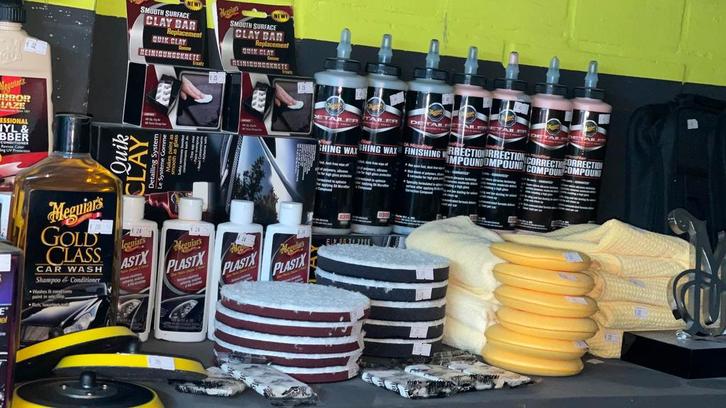 PACK DETAILING TOUT POUR UN BON POLISSAGE MEGUIARS, Autos : Divers, Produits d'entretien, Enlèvement ou Envoi