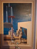 Peinture de Gilbert germaux 1986, Enlèvement