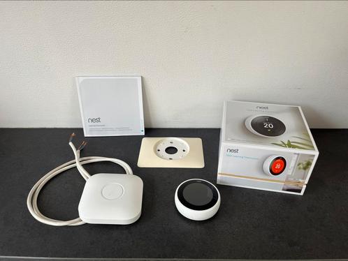 Google Nest Thermostaat, Doe-het-zelf en Bouw, Thermostaten, Zo goed als nieuw, Slimme thermostaat, Ophalen of Verzenden
