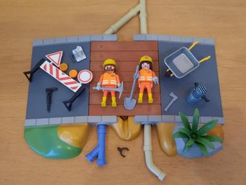 Playmobil 3126 Bouwmachines, Ophalen of Verzenden, Gebruikt, Complete set
