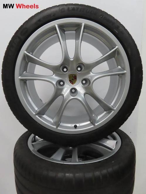 Porsche 21 inch Origineel velgen Cayenne GTS zomerbanden, Auto-onderdelen, Banden en Velgen, Banden en Velgen, Zomerbanden, 21 inch