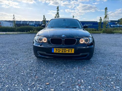 BMW 1-Serie 2.0 118I 5DR 2008 Zwart, Auto's, BMW, 1 Reeks, ABS, Airbags, Airconditioning, Centrale vergrendeling, Climate control