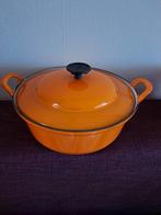 Geëmailleerde gietijzeren kookpot Cousances van Le Creuset., Enlèvement, Utilisé