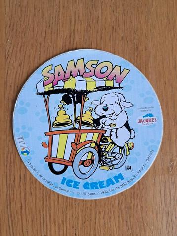 Samson & Gert sticker Samsonijs (1990) beschikbaar voor biedingen