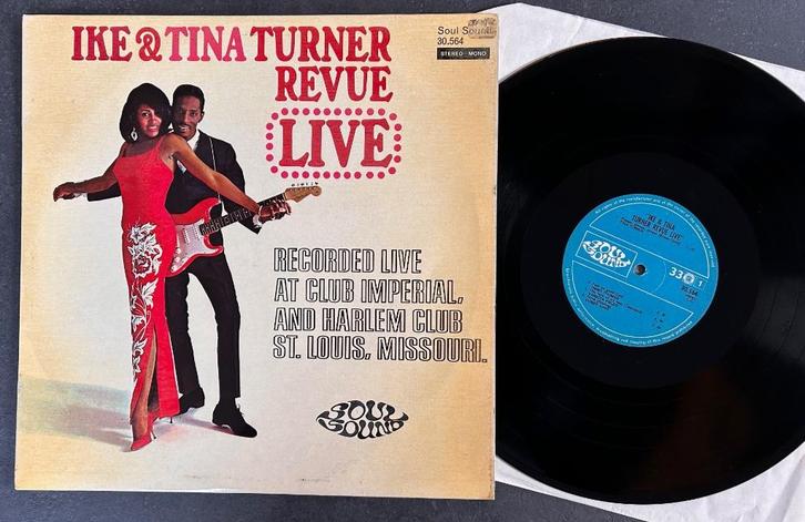 IKE & TINA TURNER REVUE - Live at Club Imperial ( LP ), Cd's en Dvd's, Vinyl | R&B en Soul, Zo goed als nieuw, Soul of Nu Soul