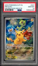 Pikachu PSA 10 - SVP027 - Promotion Scarlett et Violet 2023, Enlèvement ou Envoi, Comme neuf, Cartes en vrac