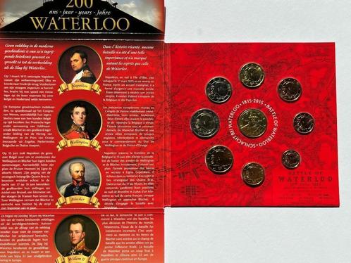 België The Battle Of Waterloo Euro Coin set 2015, Timbres & Monnaies, Monnaies | Europe | Monnaies euro, Série, 10 euros, Belgique