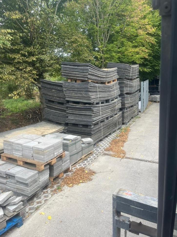 Kunststof rijplaten 300x100x2cm, Doe-het-zelf en Bouw, Platen en Panelen, Zo goed als nieuw, Overige materialen, 20 tot 50 mm