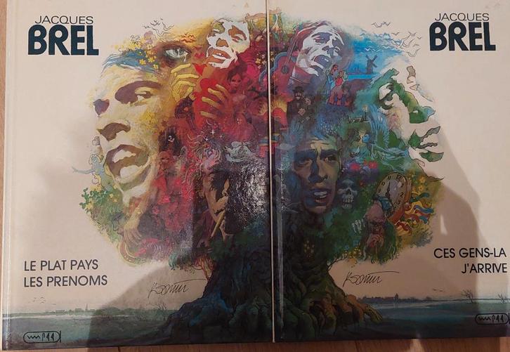 Jacques Brel - chansons illustrées par la BD, Livres, BD, Utilisé, Série complète ou Série, Enlèvement