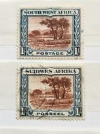 Suidwes / South Afrika 1931 - buisson - arbres - 2 langues, Affranchi, Enlèvement ou Envoi