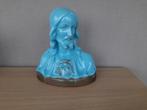 Antiek Jezus borstbeeld (gesigneerd), Antiek en Kunst, Ophalen of Verzenden