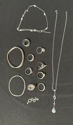 Lot zilveren sieraden, Handtassen en Accessoires, Kettingen, Ophalen of Verzenden, Zo goed als nieuw, Zilver, Zilver