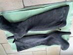 Cuissardes point. 35 daim noir, Kleding | Dames, Schoenen, Ophalen of Verzenden, Zo goed als nieuw, Zwart