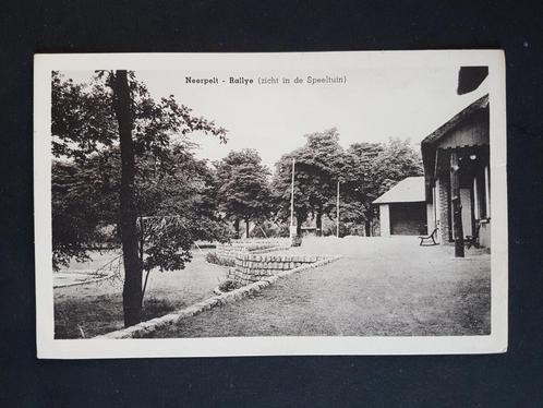 Postkaart Neerpelt Rallye zicht in de speeltuin, Verzamelen, Postkaarten | België, Ongelopen, Limburg, 1920 tot 1940, Ophalen of Verzenden