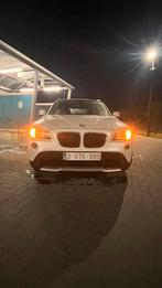 BMW X1 2012 S DRIVE, Auto's, Euro 5, Zwart, Leder en Stof, Wit