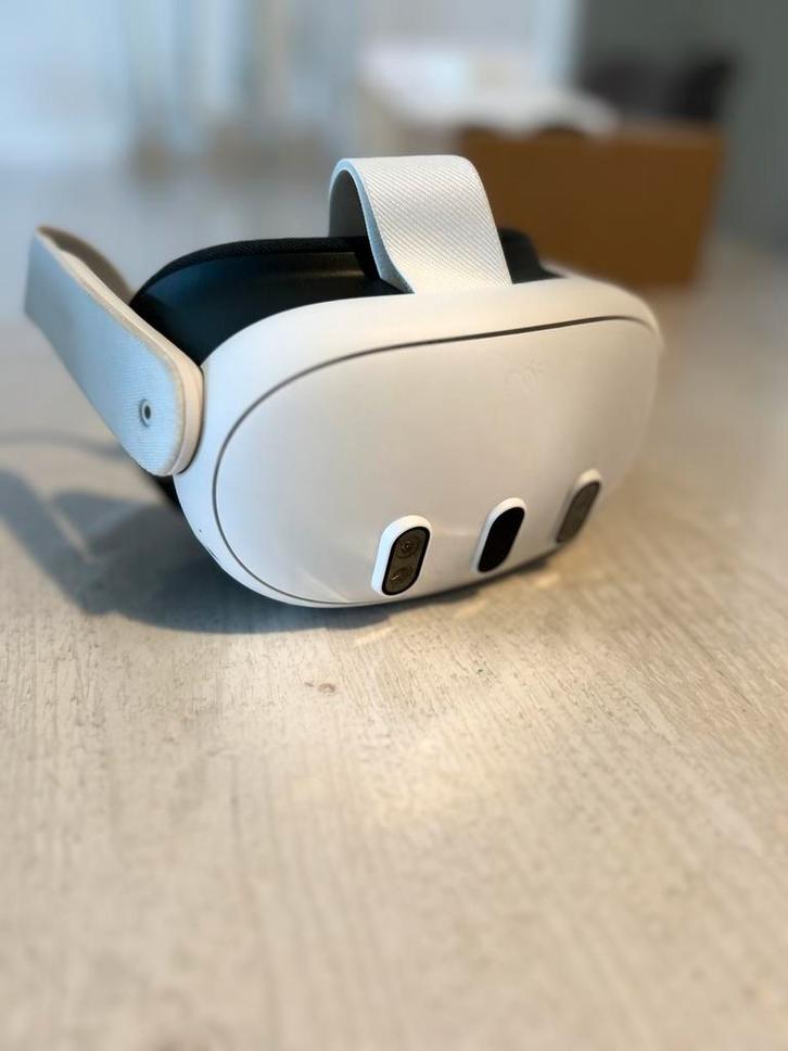 Meta Quest 3 VR-bril – 512 GB – (max. 3 maanden oud), Games en Spelcomputers, Virtual Reality, Zo goed als nieuw, Pc, VR-bril