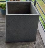 Vierkanten planten/bloembak in graniet 50cm, Tuin en Terras, Ophalen, Steen, Gebruikt, Minder dan 60 cm