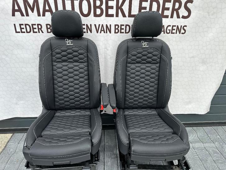 Voor stoelen met zwart leder voor Caddy Cargo Vanaf 2021 , Autos : Pièces & Accessoires, Habitacle & Garnissage, Volkswagen, Neuf