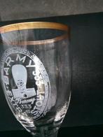 Old BARMY STOUT 333 42 acid staand glas met hals, Ophalen of Verzenden, Zo goed als nieuw, Glas of Glazen, Overige merken