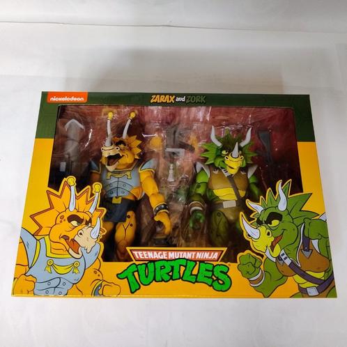 TMNT Ninja Turtles - Zarax & Zork | Neca, Verzamelen, Poppetjes en Figuurtjes, Zo goed als nieuw, Ophalen of Verzenden